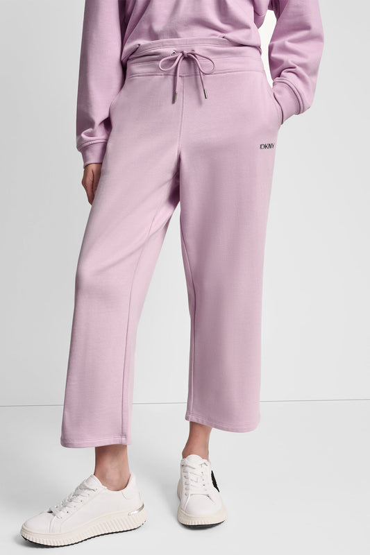 CROPPED HIGH-RISE PANTS