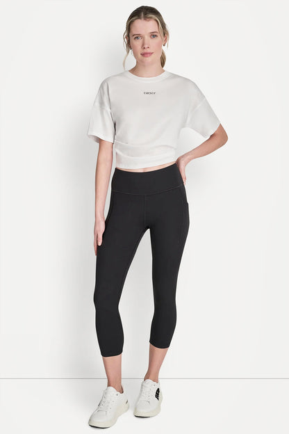 BALANCE COMPRESSION HIGH-WAIST CROPPED LEGGING