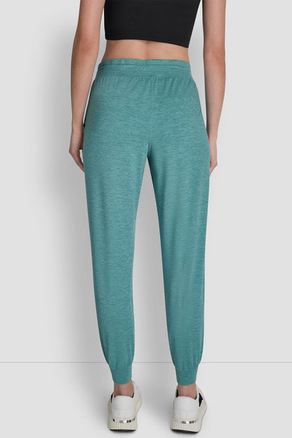 CROPPED HIGH-RISE SLIM JOGGER