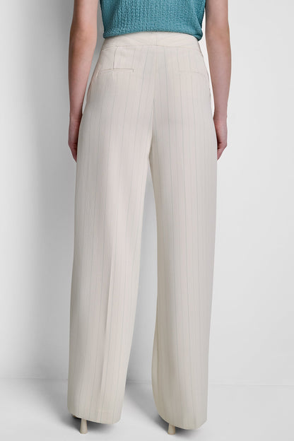 MID-RISE PINSTRIPE PANT