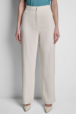 MID-RISE PINSTRIPE PANT