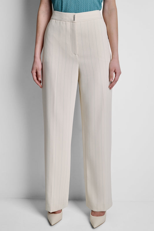 MID-RISE PINSTRIPE PANT