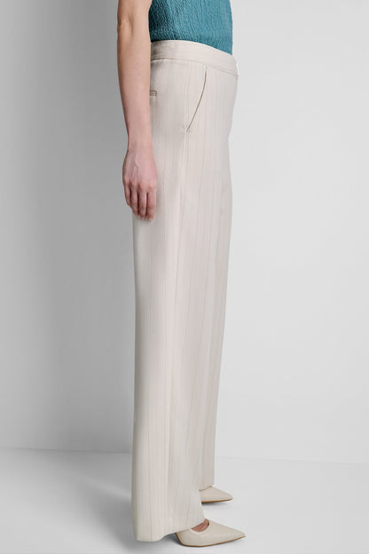MID-RISE PINSTRIPE PANT
