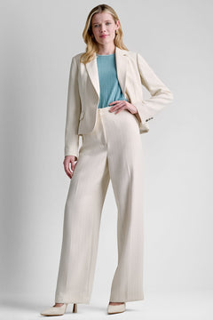 Coconut/Cameo Blue Stripe