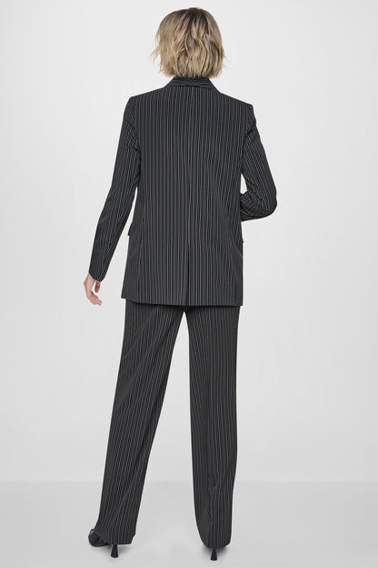 PINSTRIPE COMMUTER BLAZER