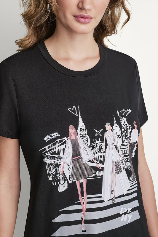 NEW YORK ICONS GRAPHIC TEE