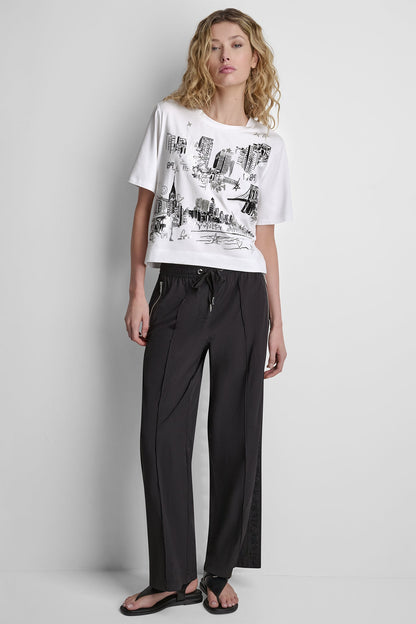 NEW YORK TOILE GRAPHIC TEE