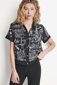 NY Toile Black