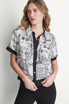 NY Toile White