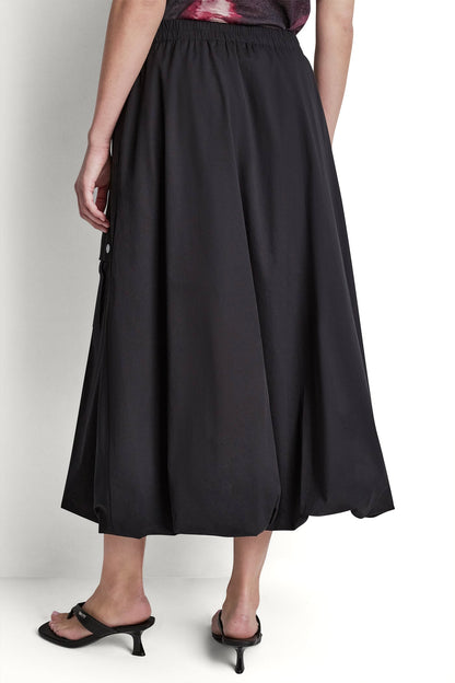 CARGO POCKET BUBBLE MIDI SKIRT
