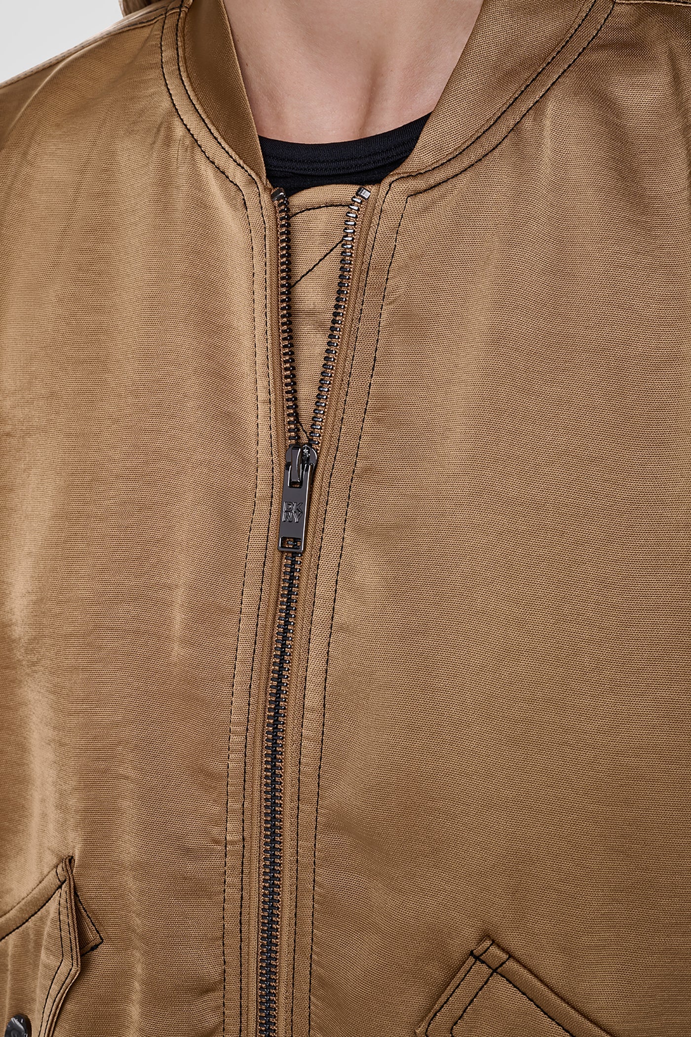 CONTRAST STITCH JACKET