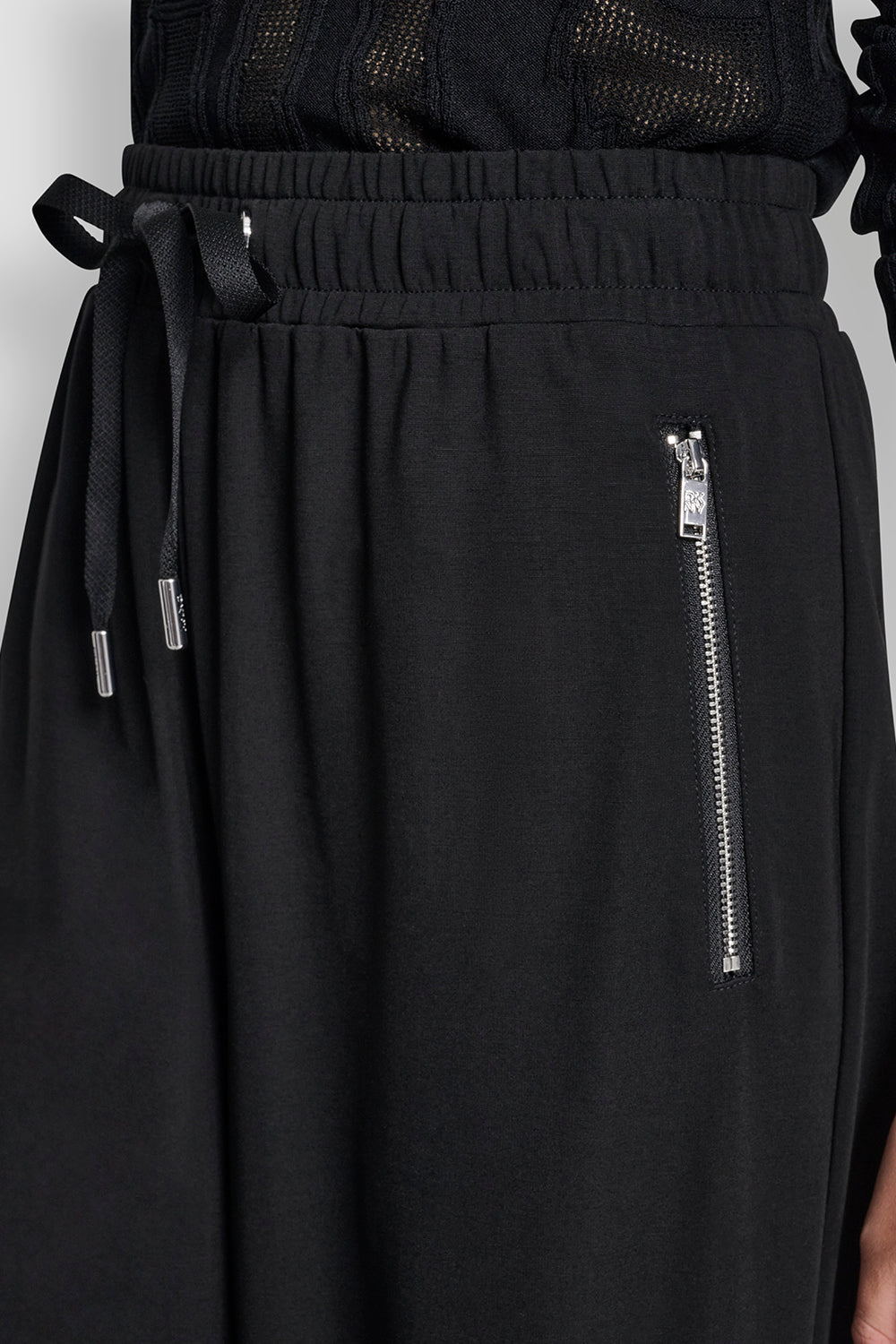 HIGH-RISE WIDE-LEG PULL-ON PANT