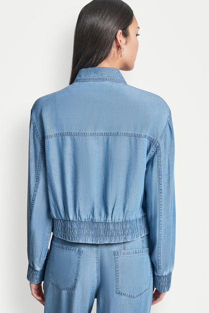 TENCEL BOMBER JACKET