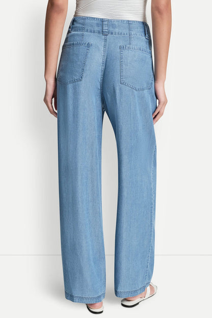 HIGH-RISE TENCEL WIDE-LEG TROUSER JEAN