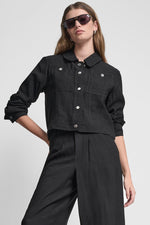CROPPED TRUCKER JACKET