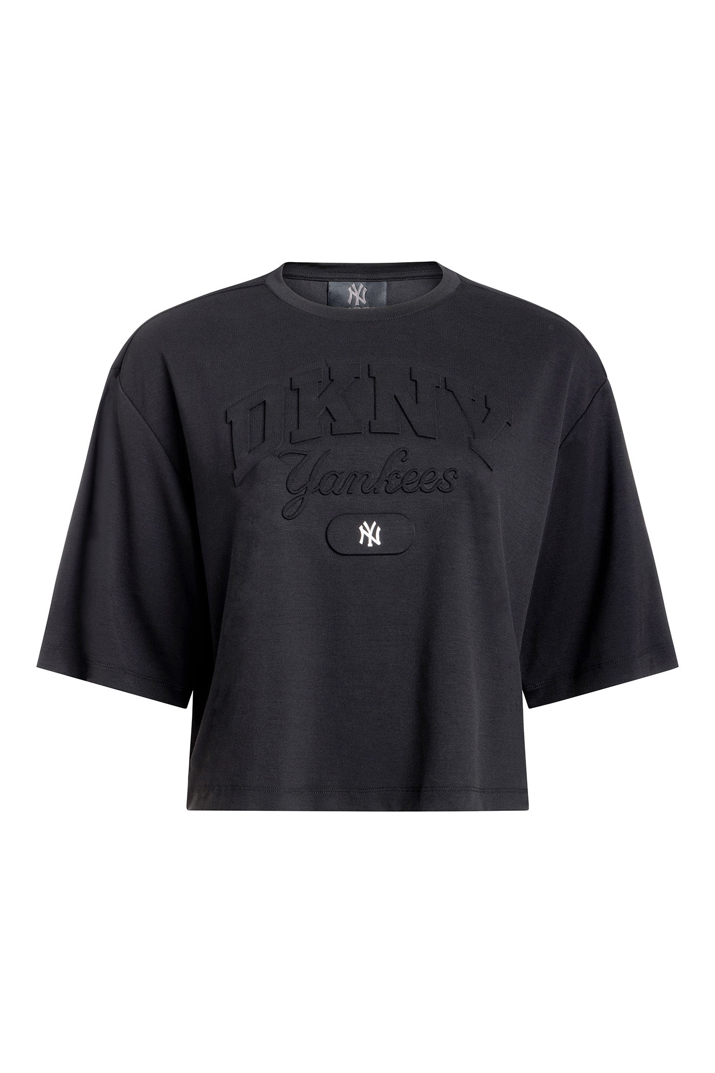 DKNY X YANKEES CROPPED TEE