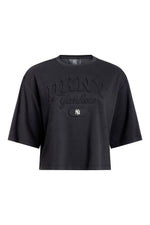DKNY X YANKEES CROPPED TEE