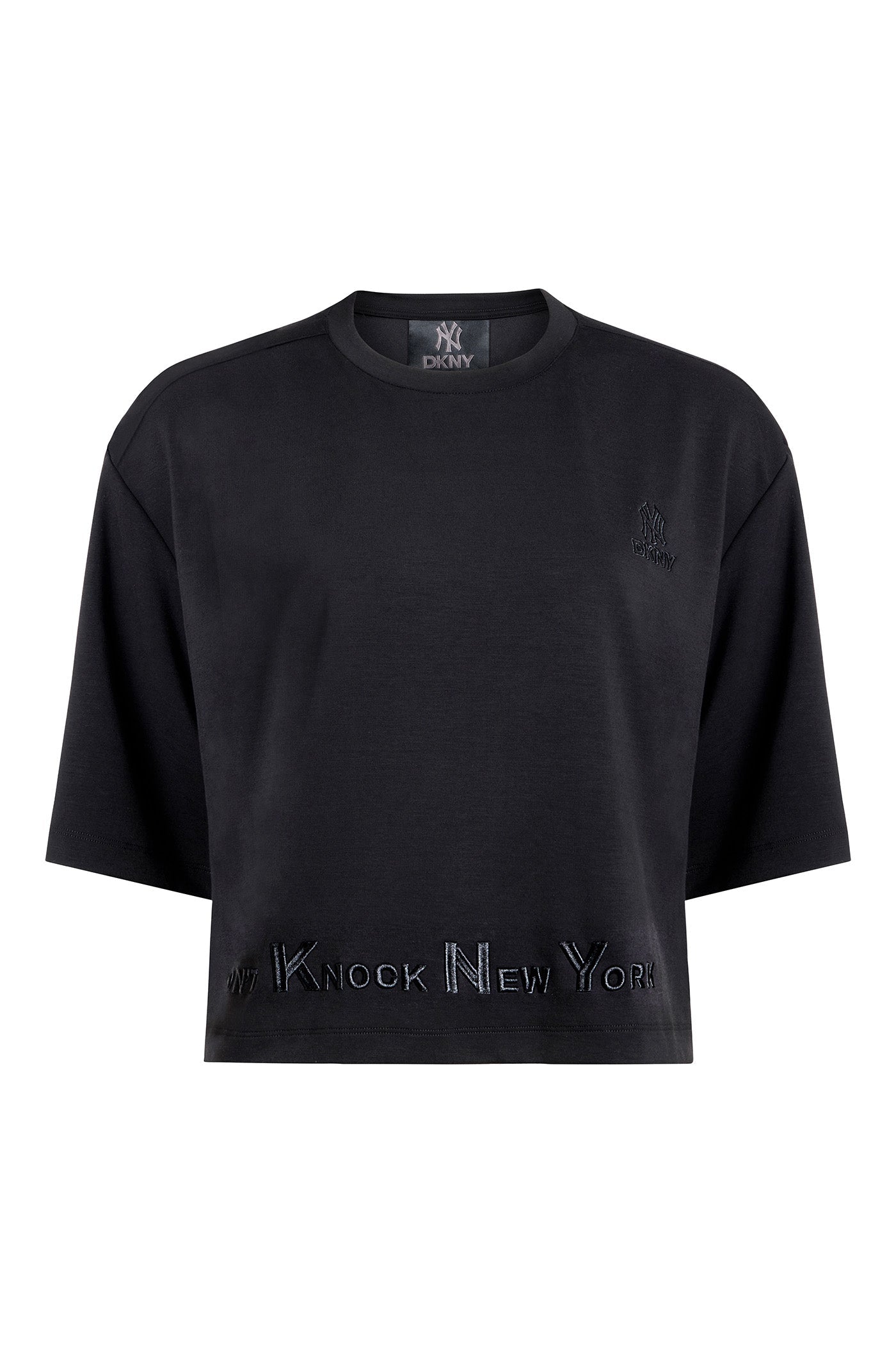 DKNY X YANKEES CROPPED TEE