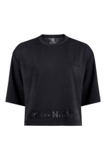 DKNY X YANKEES CROPPED TEE