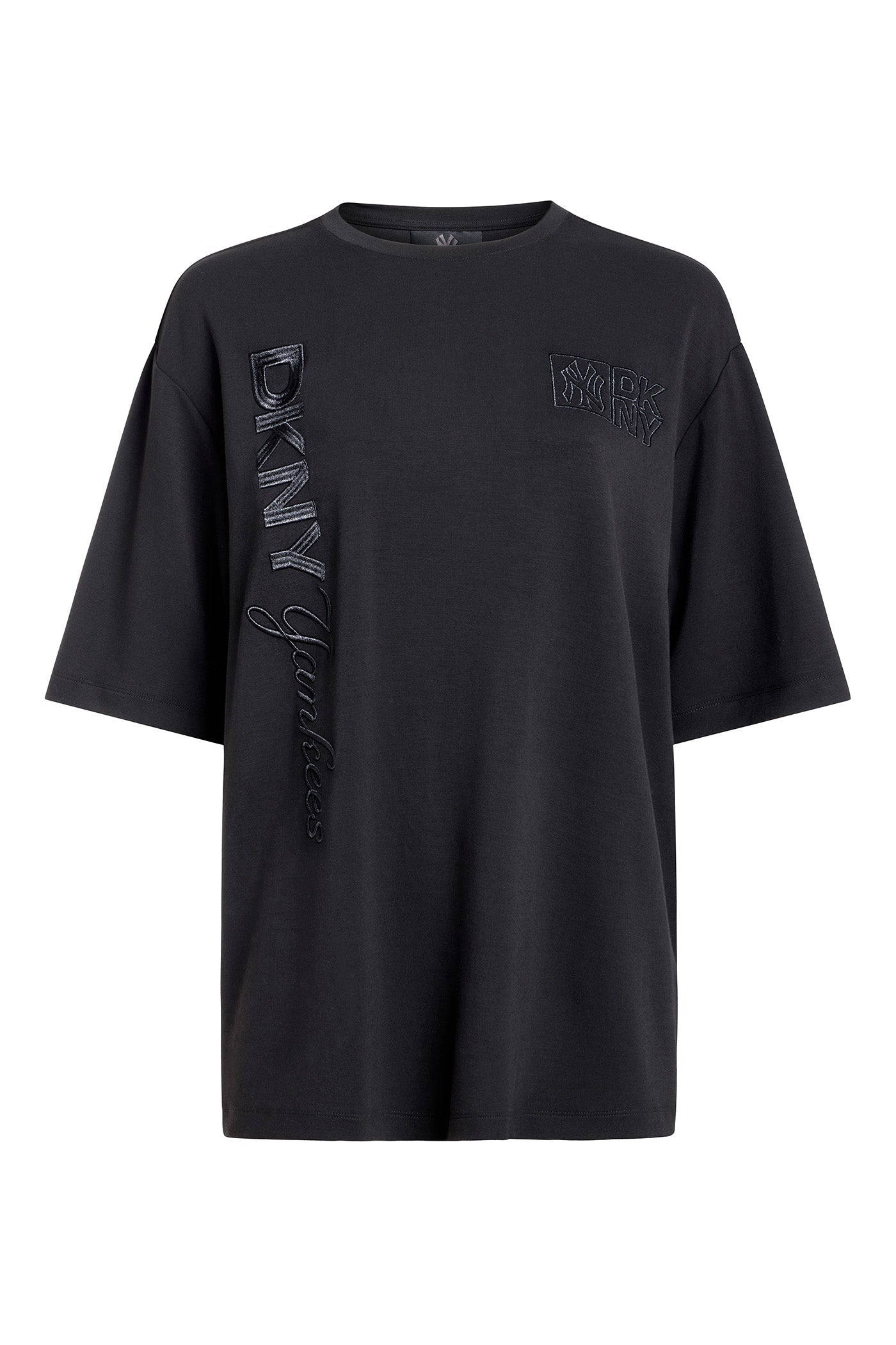 DKNY X YANKEES SHORT-SLEEVE EMBOSSED TEE