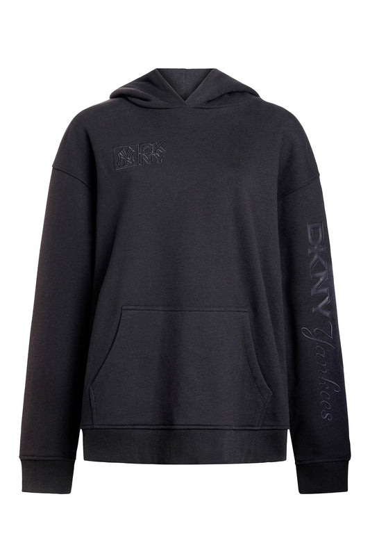 DKNY X YANKEES EMBELLISHED HOODIE