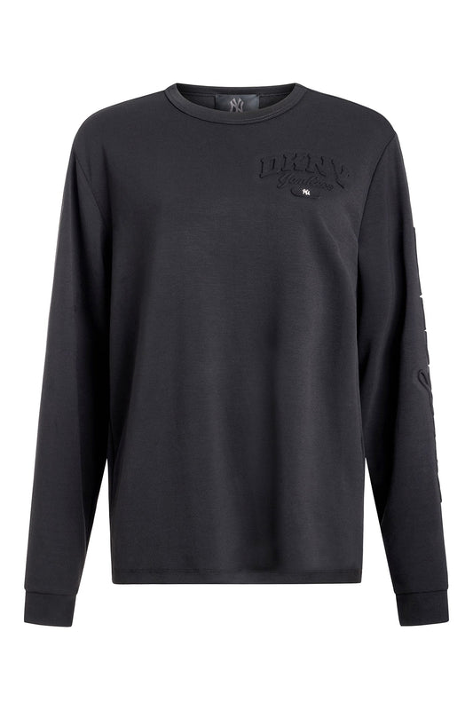 DKNY X YANKEES EMBOSSED TEE