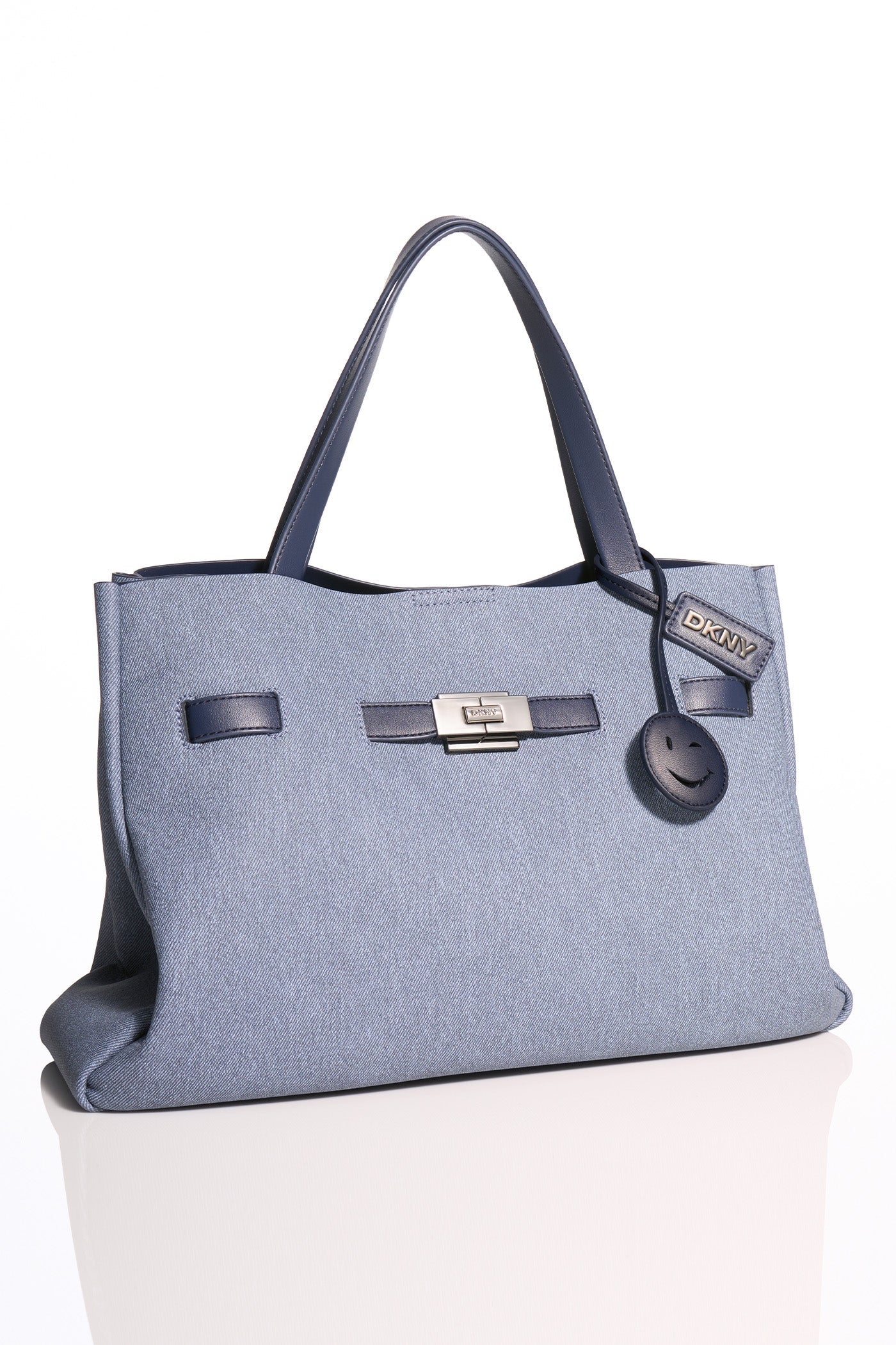 BRYAR DENIM LARGE SATCHEL